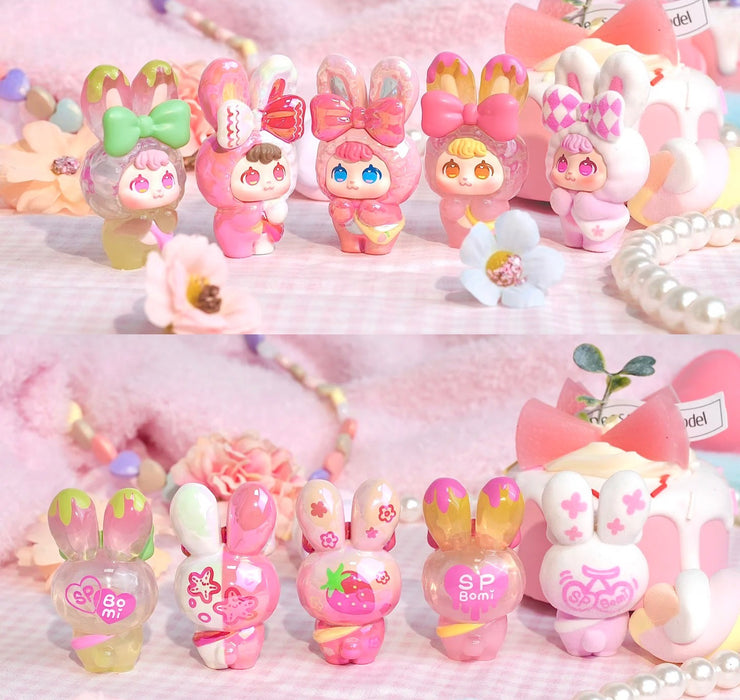 SPBOMI Bean -  Traveling Rabbit Bunny Series Mystery Box Blind Box Toy Figure