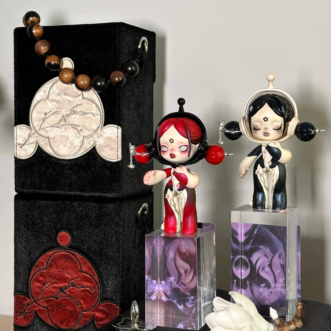 Pre-order 2 days【2024 Limit】SKULLPANDA BABY Orchid Series Big Size Toy Figure Sp Baby