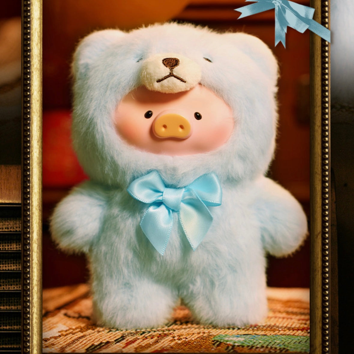 【Authentic!!】Lulu the Piggy Plush - Teddy Bear Series Mystery Box Blind Box Toy Figure