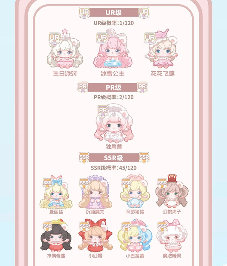 【Middle Size Figure】Mimia - Children’s Dream House Series Scene Mystery Box Blind Box Toy