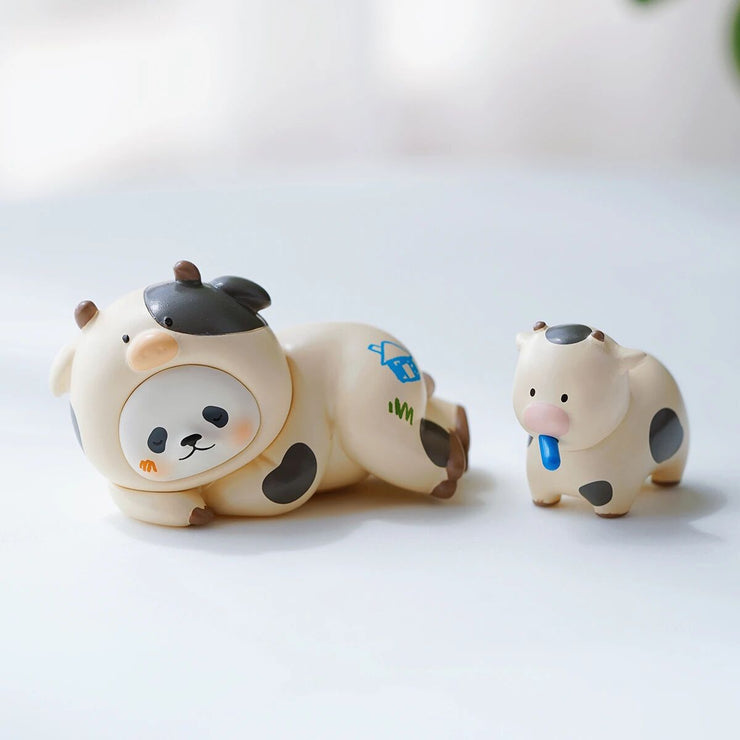 【158】Panpan Panda - Dairy Farm Series Mystery Box Blind Box Toy Figure