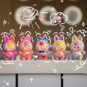Baby Three 3 Bean - Dopamine Rabbit Series Charm Mini Blind Box Middle Size Toy Figure Bunny
