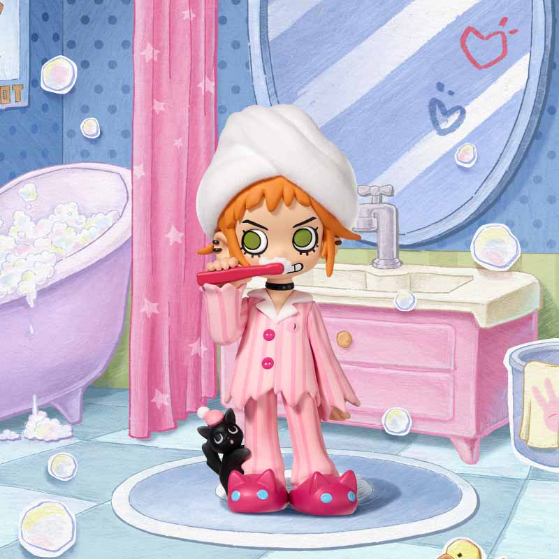 【051】Lil Peach Riot - Sleepover Series Mystery Box Blind Box Toy Figure