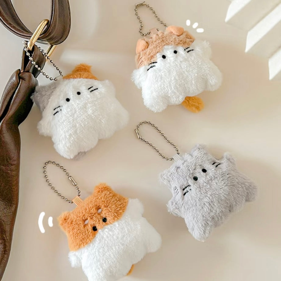 【117】Ghost Family Party Plush Fridge Magnet Mystery Bag Blind Bag