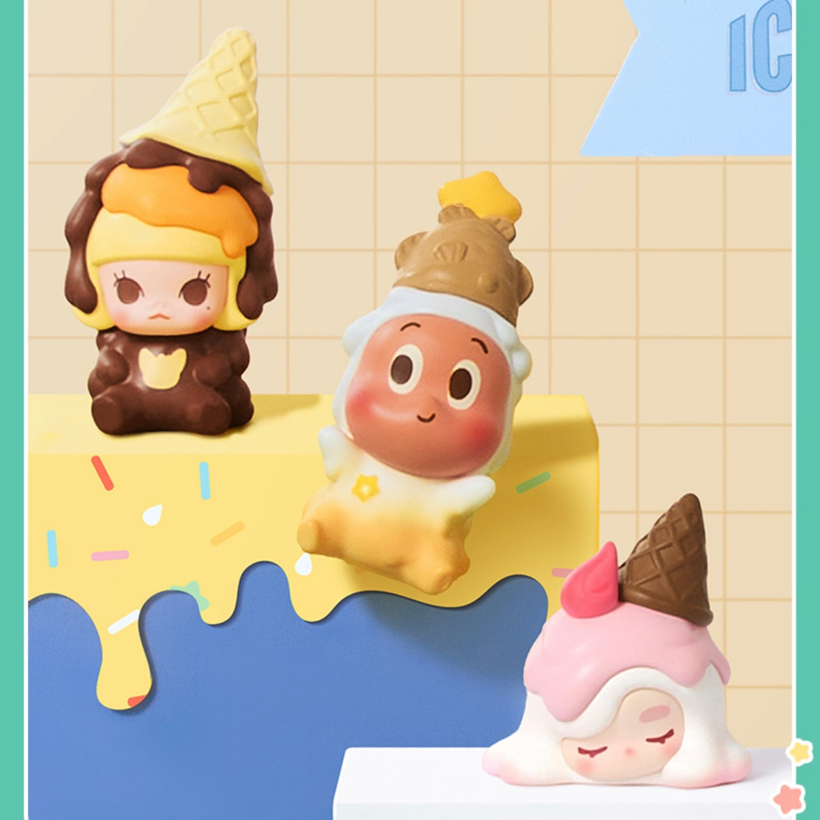 【136】POP BEAN Ice Cream Series Box Set