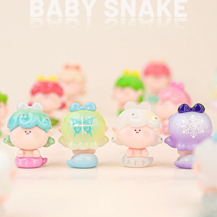 【Sale】Amlls Snake Bean - Baby Snake Series Mystery Box Blind Box Toy Figure