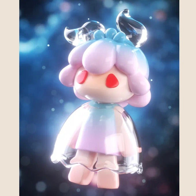 【123】Soly MBTI Bean 3 - Fly to the Universe Series Mystery Box Blind Box Mini Bean Charm
