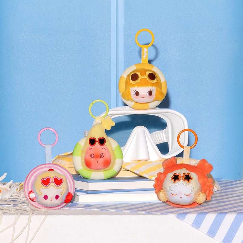 【209】Summer Vacation Plush Pendant Mystery Box Blind Box Toy