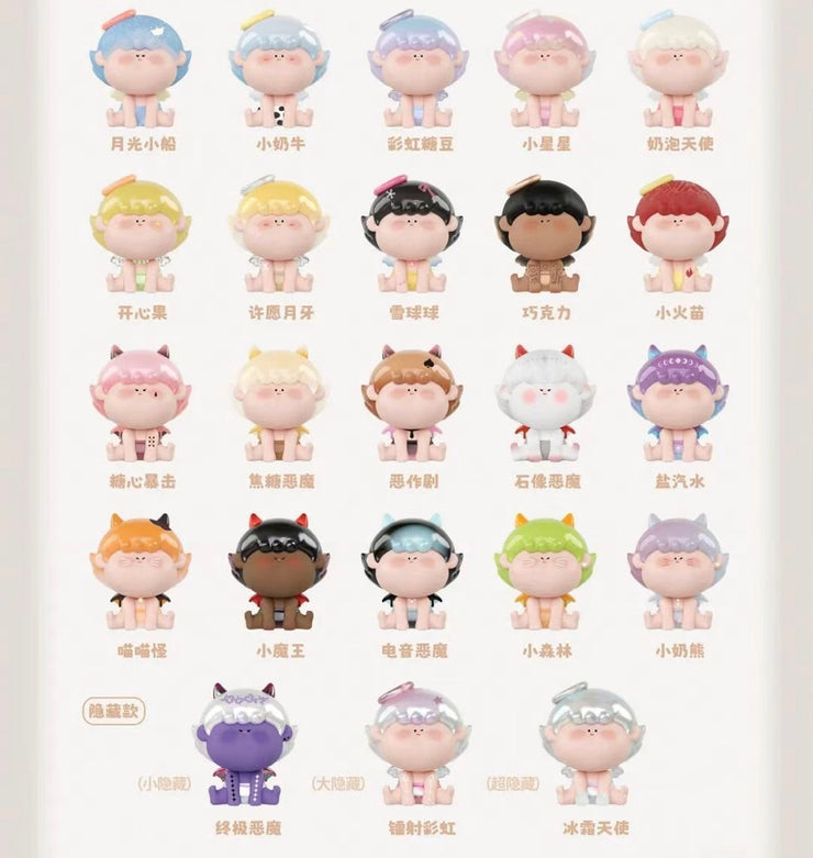 Amlls Angel Demon Series Mystery Box Blind Box Toy Figure