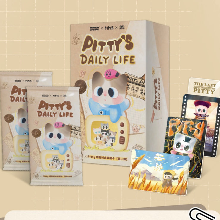 【Exchange Accessories!!!】Pitty Trading Card - Pitty’s Daily Life Series Mystery Bag Blind Bag Pittycard