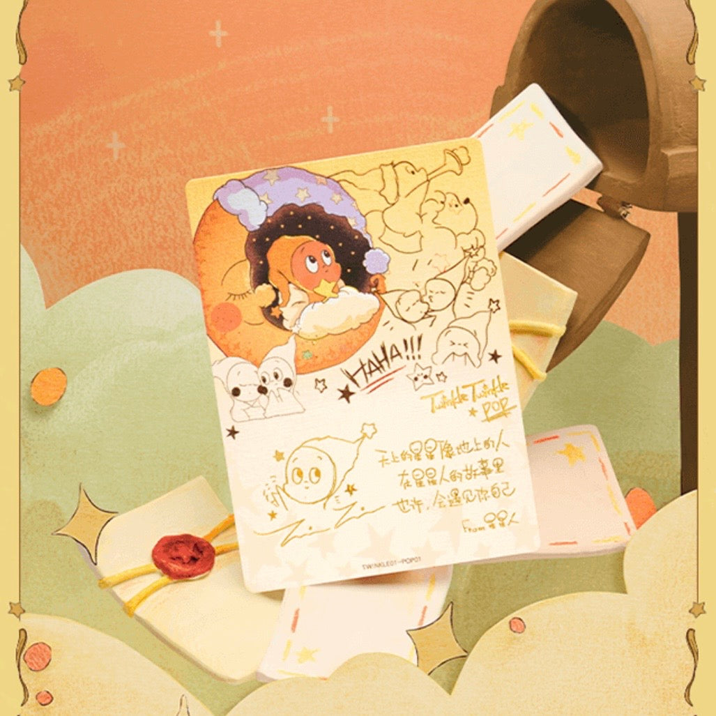 【185】Meet Twinkle Twinkle Trading Card Mystery Bag Blind Bag Popcard