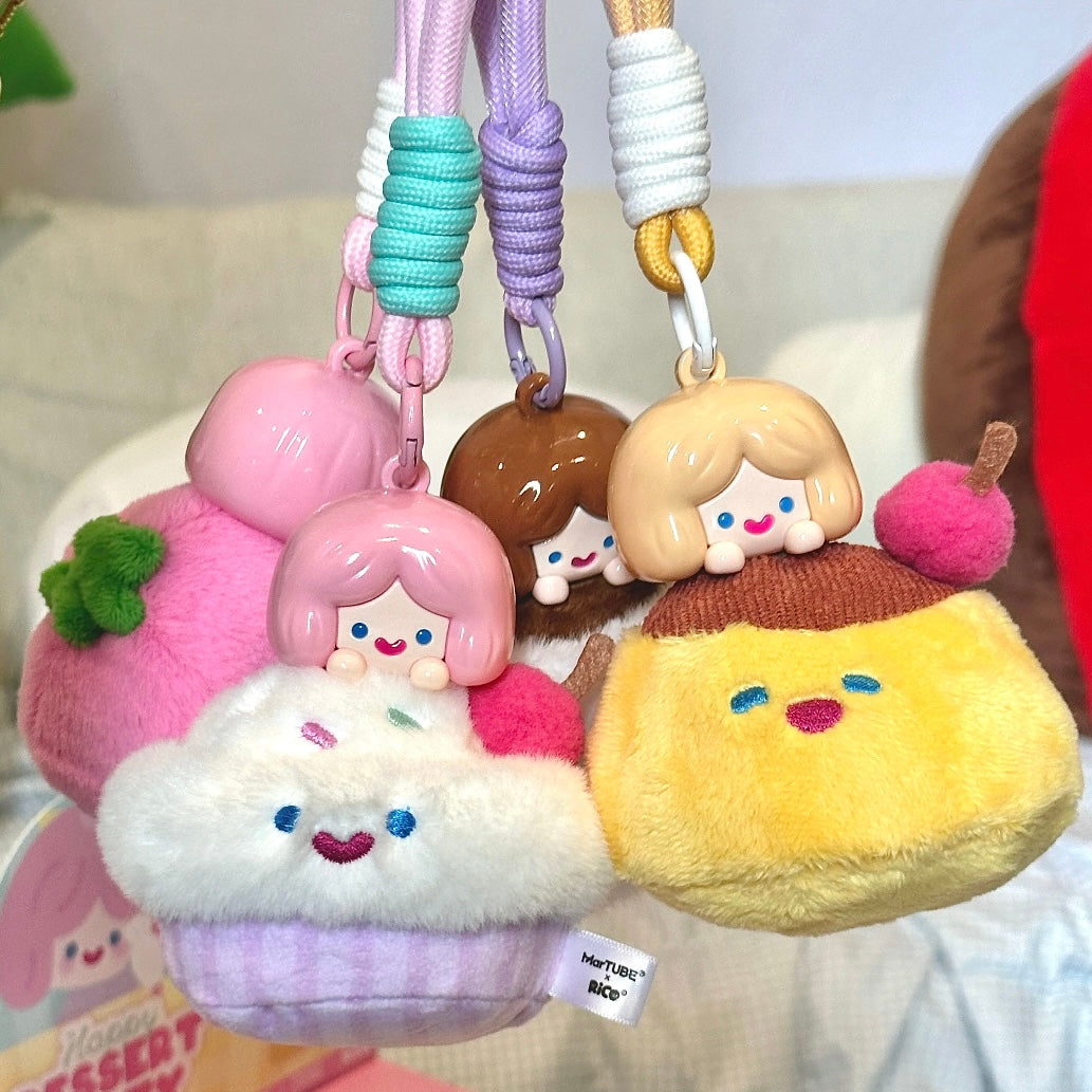【039】Rico Plush Pendant - Dessert Party Series Mystery Box Blind Box Toy Figure