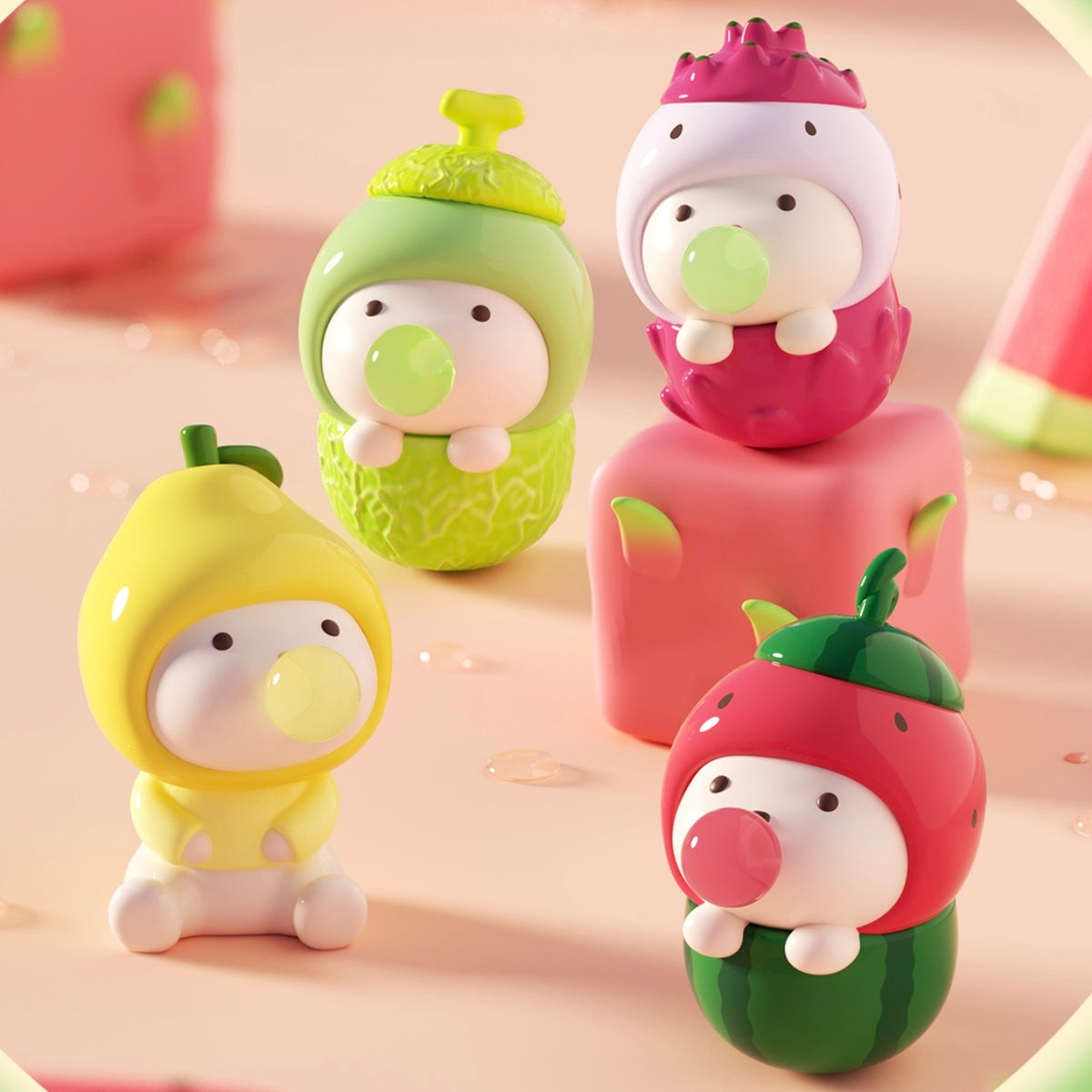 【192】Repolar Bean - Hey Sweetie Fruit Series Uli Uli Mystery Bag Blind Bag Mini Toy Figure