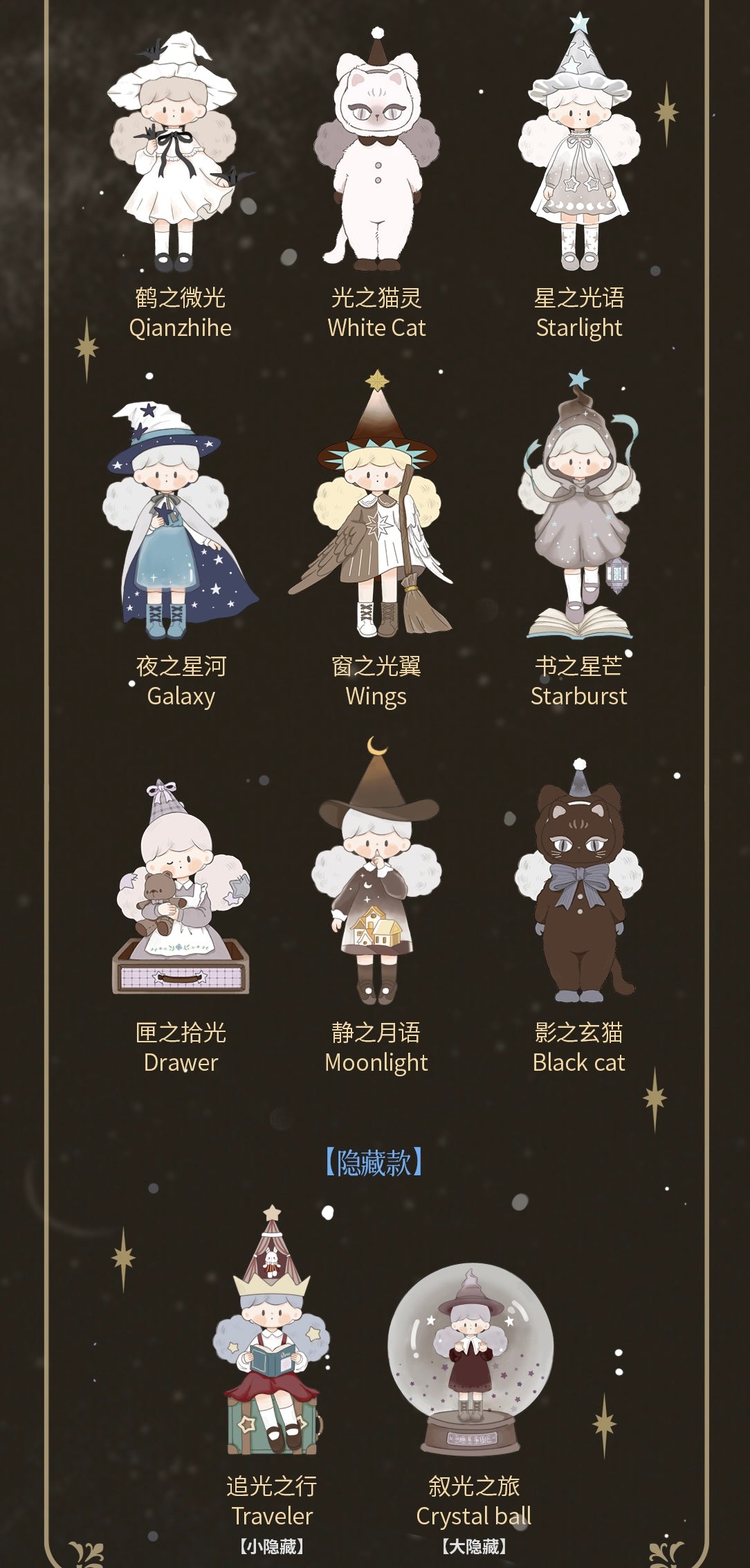 【032】Molinta - Chasing Light Series Mystery Box Blind Box Toy Figure