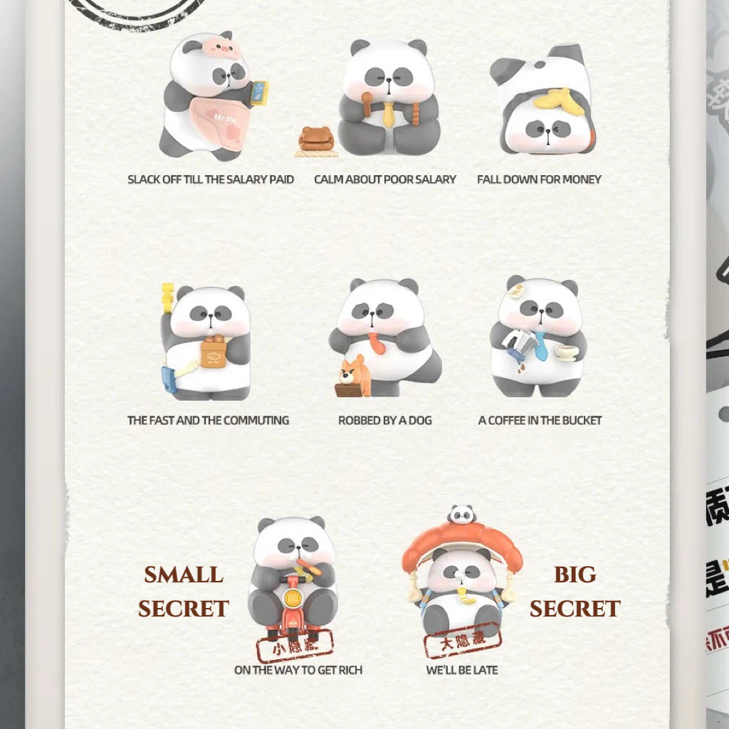 【Promotion】Mr. Pa - Work Diary Series Mystery Box Blind Box Toy Figure