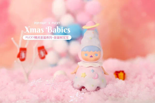 【Christmas, Discontinue】Pucky - Xmas Babies Series Mystery Box Blind Box Toy Figure