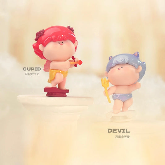 【086】Amlls Angel Bean 2 - Sculpture Angel Pillar Series Mystery Box Blind Box Toy Figure