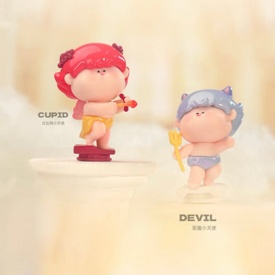 【Standing】Amlls Angel Bean 2 - Sculpture Angel Pillar Series Mystery Box Blind Box Toy Figure