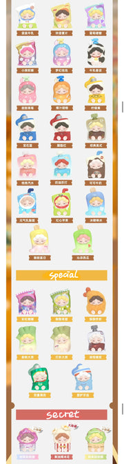 【161】Wendy Bean - One-day Manager Series Mini Bean Charm Blind Bag Mystery Bag