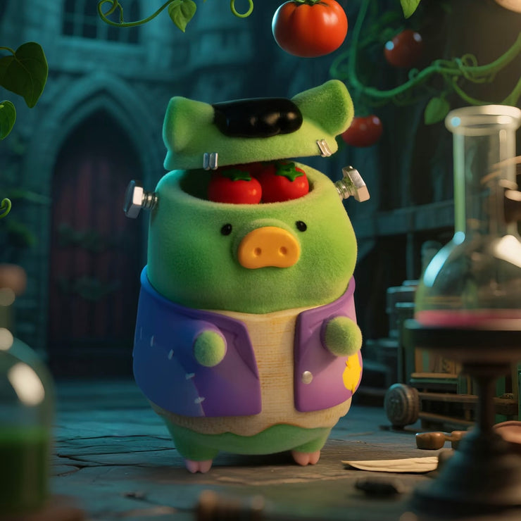 【Ship on Oct. 14th】Lulu the Piggy - Surprise Can 2 Halloween 2025 Special Edition Toy Figure Set Frankenstein Pumpkin Lu