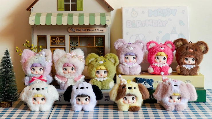 Nommi Plush V4 - Baby Mibao Series Mystery Box Blind Box Toy Figure
