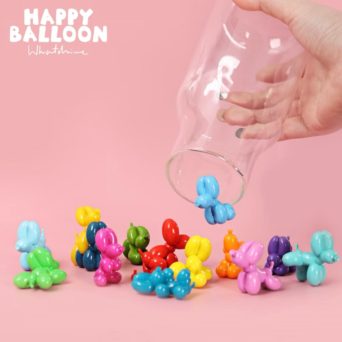 【097】 Happy Ballon Dog Bean Mystery Box Blind Box Toy Figure