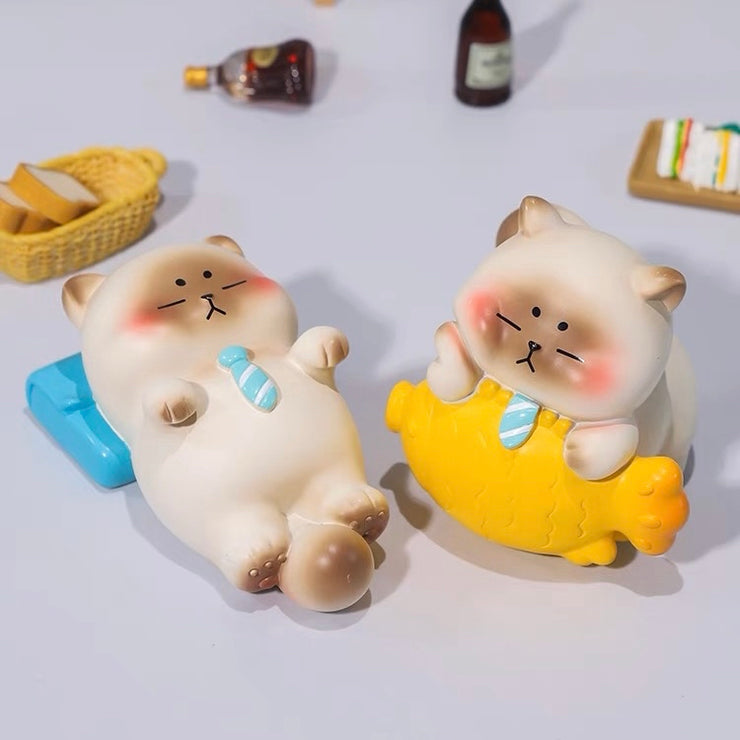 Working Cat Kitty Series Mystery Box Blind Box Toy Figure