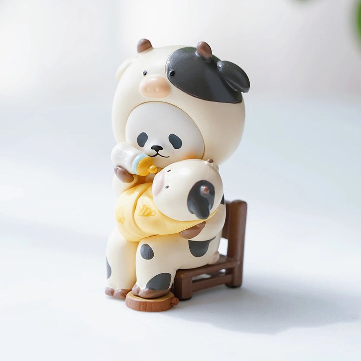 【158】Panpan Panda - Dairy Farm Series Mystery Box Blind Box Toy Figure