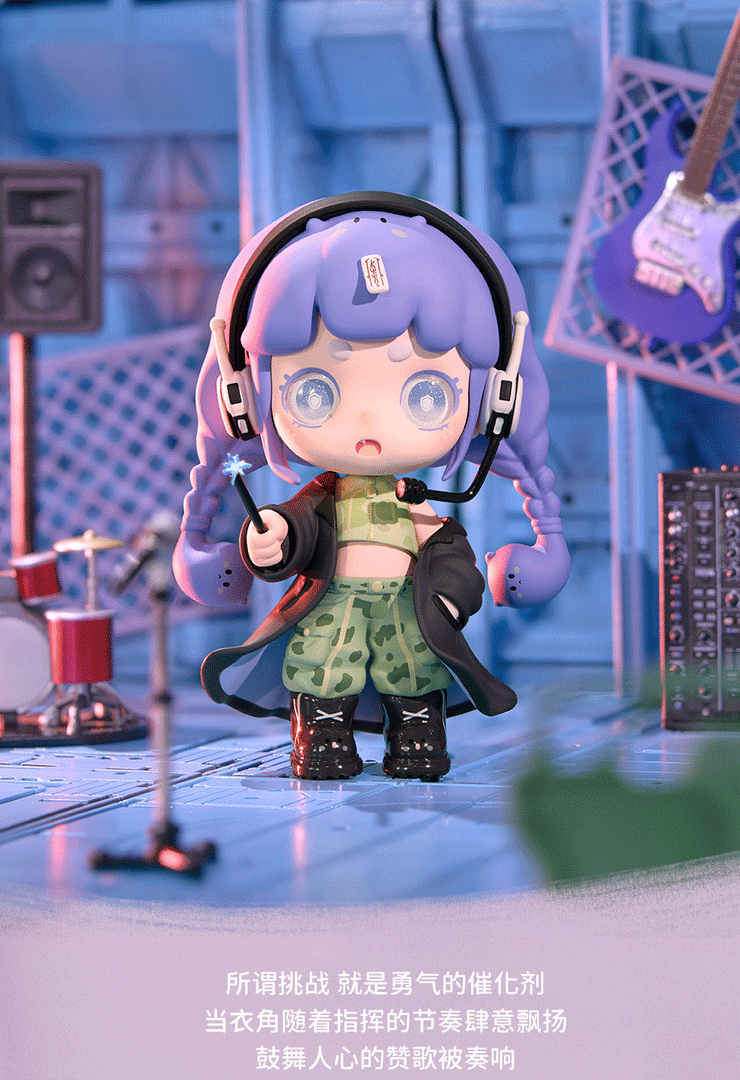 Keeno - MBTI Ghost City Series Mystery Box Blind Box Toy Figure