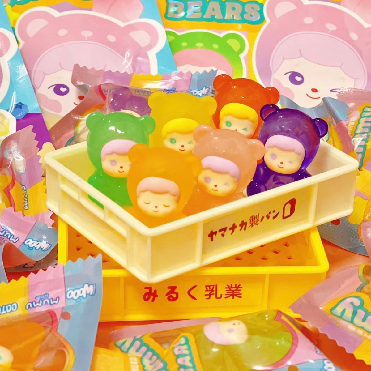 【139】Mumu Gummy Bear Bean Charm Blind Bag