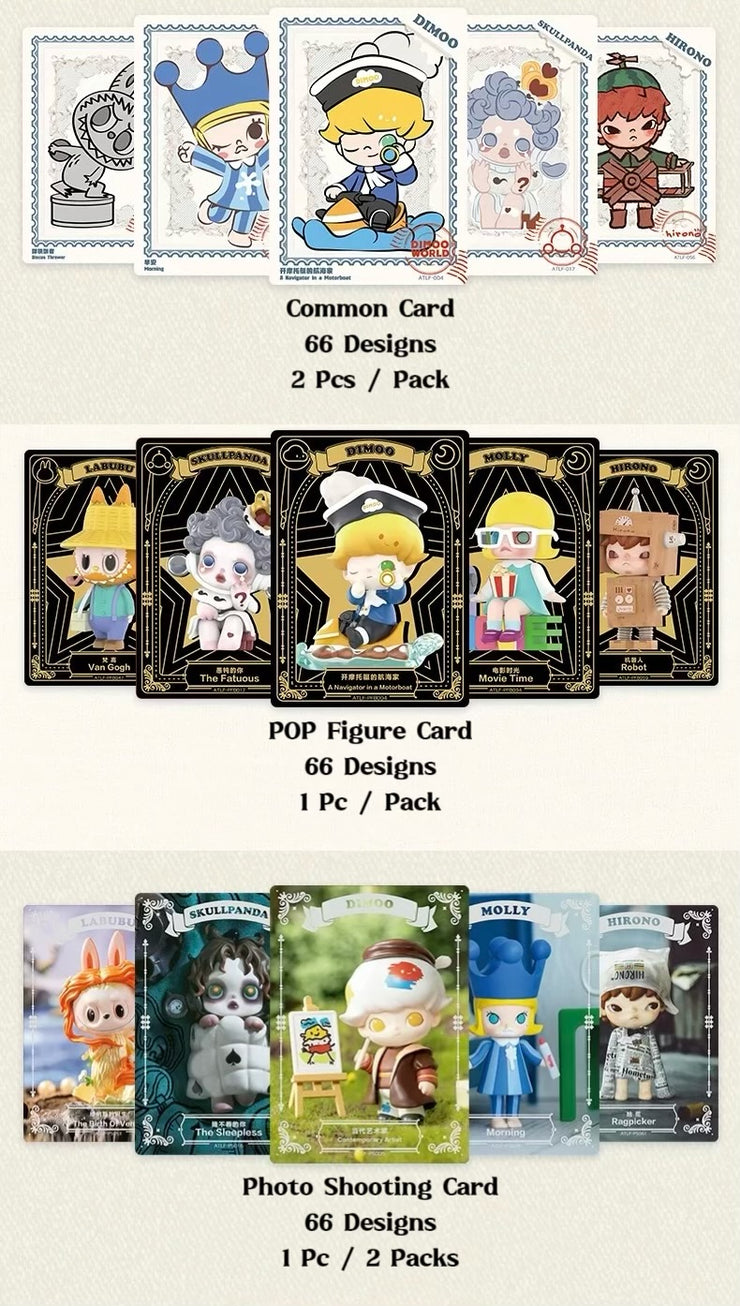 【SALE before US May Tariff】 
POP Card - Art & Life Trading Cards Series Mystery Bag Blind Bag Popcard