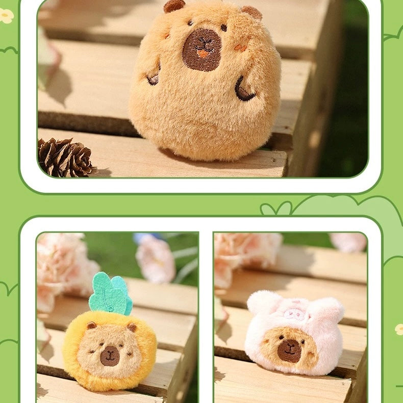 【119】Capybara Plush Fridge Magnet Mystery Bag Blind Bag