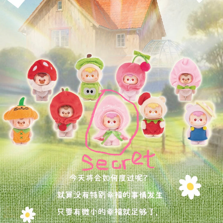 【155】Diudiu Bear Bean - farm Series Charm Mini Blind Box Middle Size Toy Figure