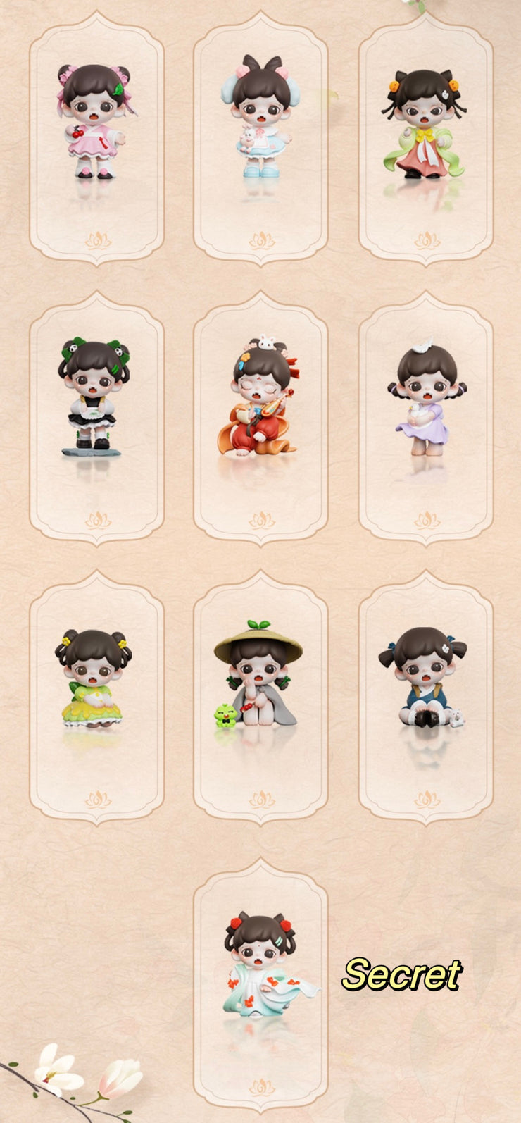 Baby Zoraa - Linglong Series Mystery Box Blind Box Toy Figure