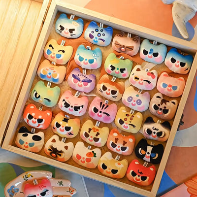 Pitty Plush Magnet 2 - Cute Pitty on the Prowl Series Fridge Magnet Mystery Bag Blind Bag