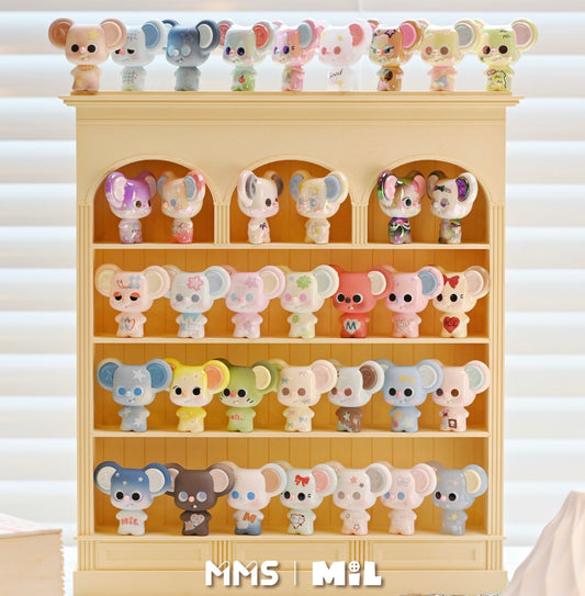 【200】MMS Mil Mouse Bean - Buttons & Weaving Mystery Bag Blind Bag Mini Toy Figure