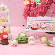 Baoyun Piggy Bean 2 - Blessing Series Charm Blind Box Mystery Box Mini Toy Figure