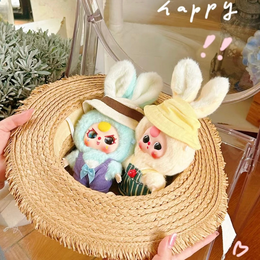 ぬいぐるみ Baby three Macaron Bunny V2 Blindbox BABY THREE Rabbit Macaron V2 Series Plush Blind Box
