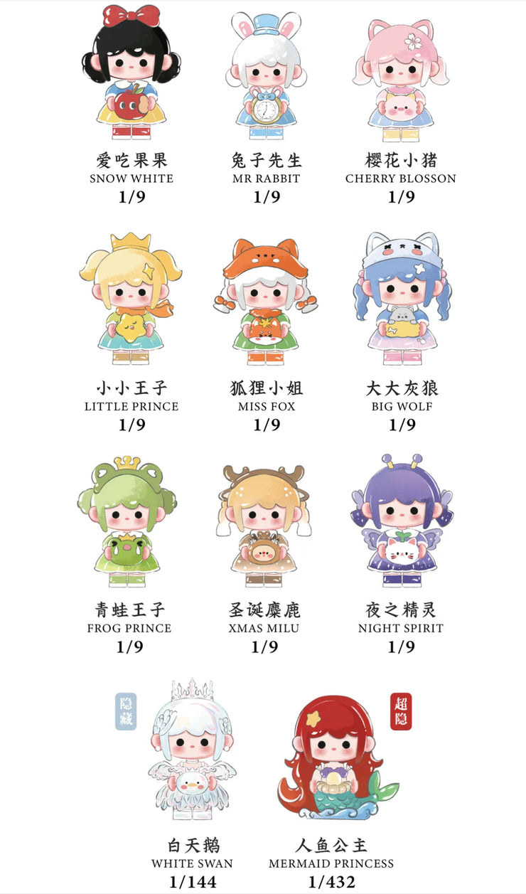 UU - Fairy Journey Series Mystery Box Blind Box Toy Figure