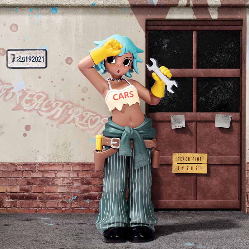 【053】Peach Riot - Rush Hour Series Mystery Box Blind Box Toy Figure