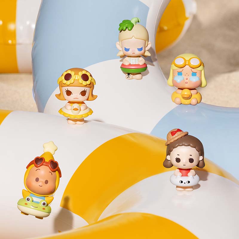 【208】All Star Pop Bean - Summer Vacation Series Bean Charm Blind Box Mystery Box Mini Toy Figure