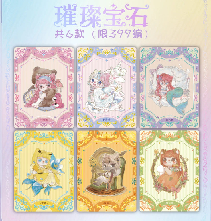 【Exchange Accessories!!!】Pitty Trading Card Series 2 Mystery Box Blind Bag Pittycard