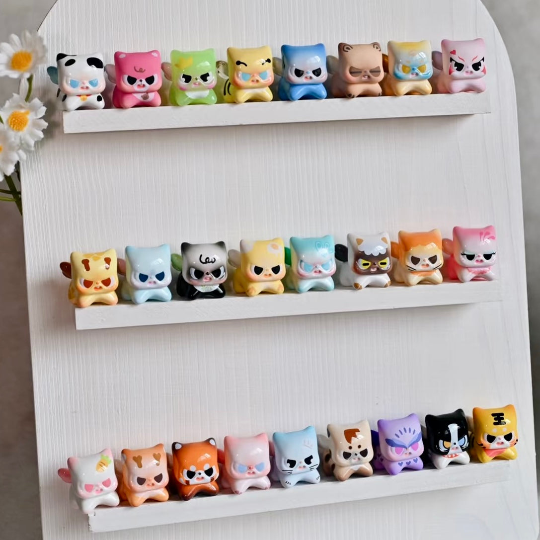 【090】Pitty Bean 3- Cute Pitty on the Prowl Series Mystery Box Blind Box Mini Toy Figure