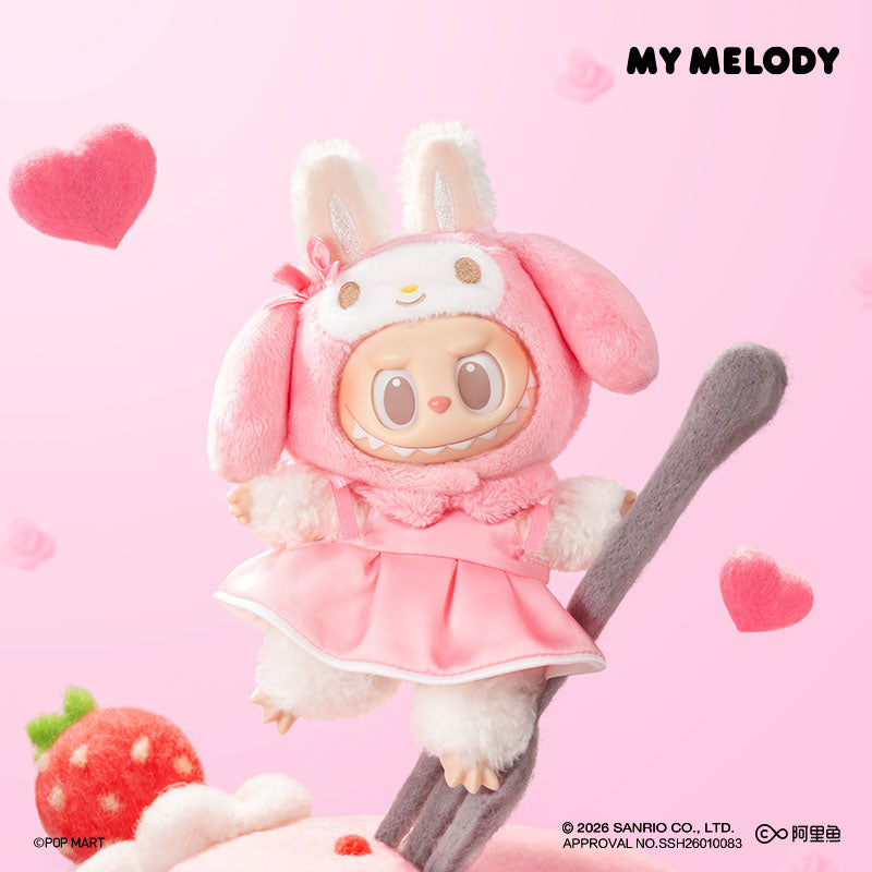 【Pre-order 2 days】THE MONSTERS × Hello Kitty and Friends Series-Vinyl Plush Pendant Blind Box Confirmed Clear Choice Labubu Sanrio