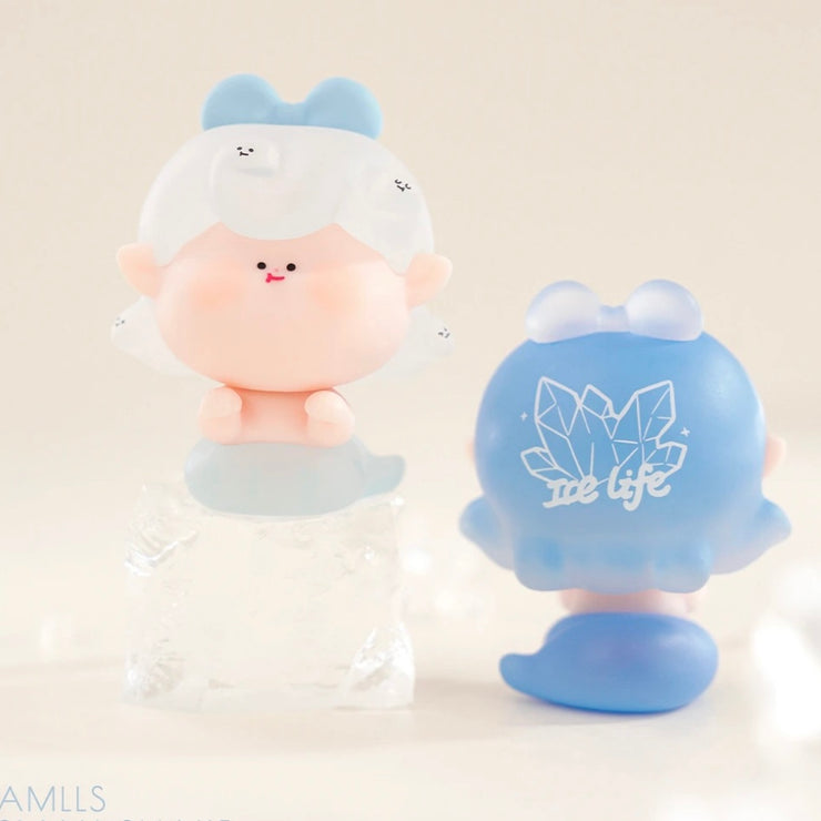 【Sale】Amlls Snake Bean - Baby Snake Series Mystery Box Blind Box Toy Figure