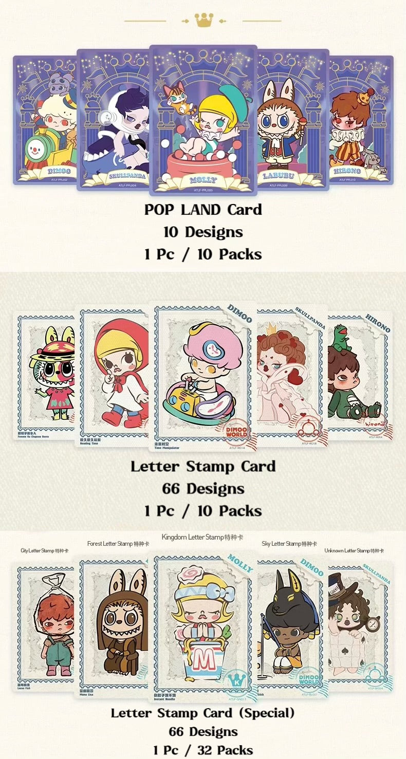 【Discontinued】POP Card - Art & Life Trading Cards Series Mystery Bag Blind Bag Popcard