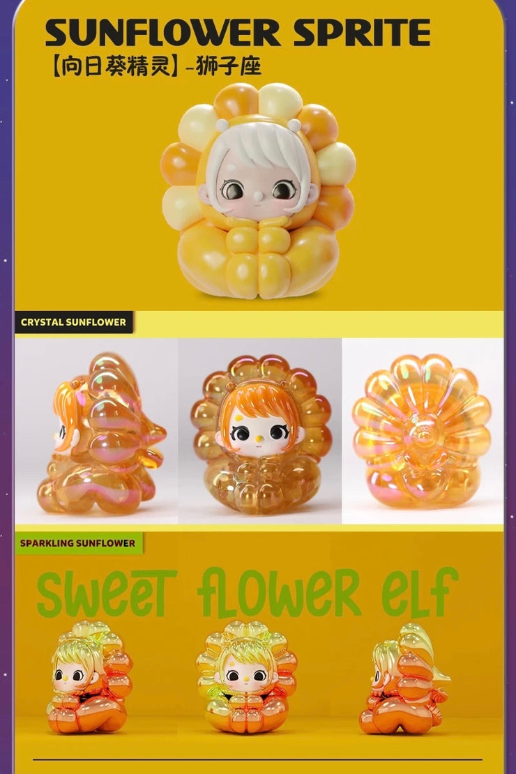 【Promotion】Sweet Flower Elf Bean Charm Mini Blind Box Small Size Toy Figure
