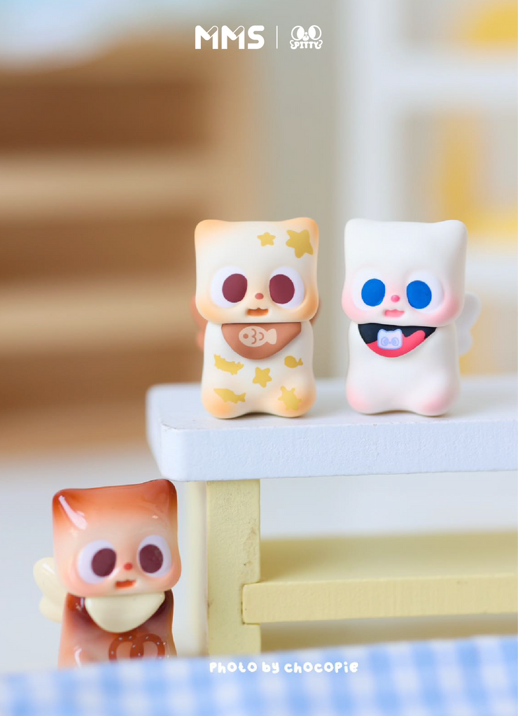 【152】Pitty Bean 5 - Snacky Paws Series Mystery Box Blind Box Mini Toy Figure Charm