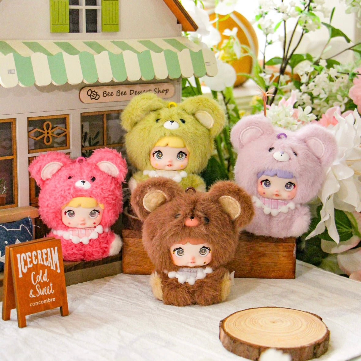 Nommi Plush V4 - Baby Mibao Series Mystery Box Blind Box Toy Figure