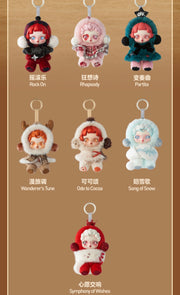 【Authentic!!!】Skullpanda Vinyl Face - Winter Symphony Series Mystery Box Blind Box Plush Toy Figure